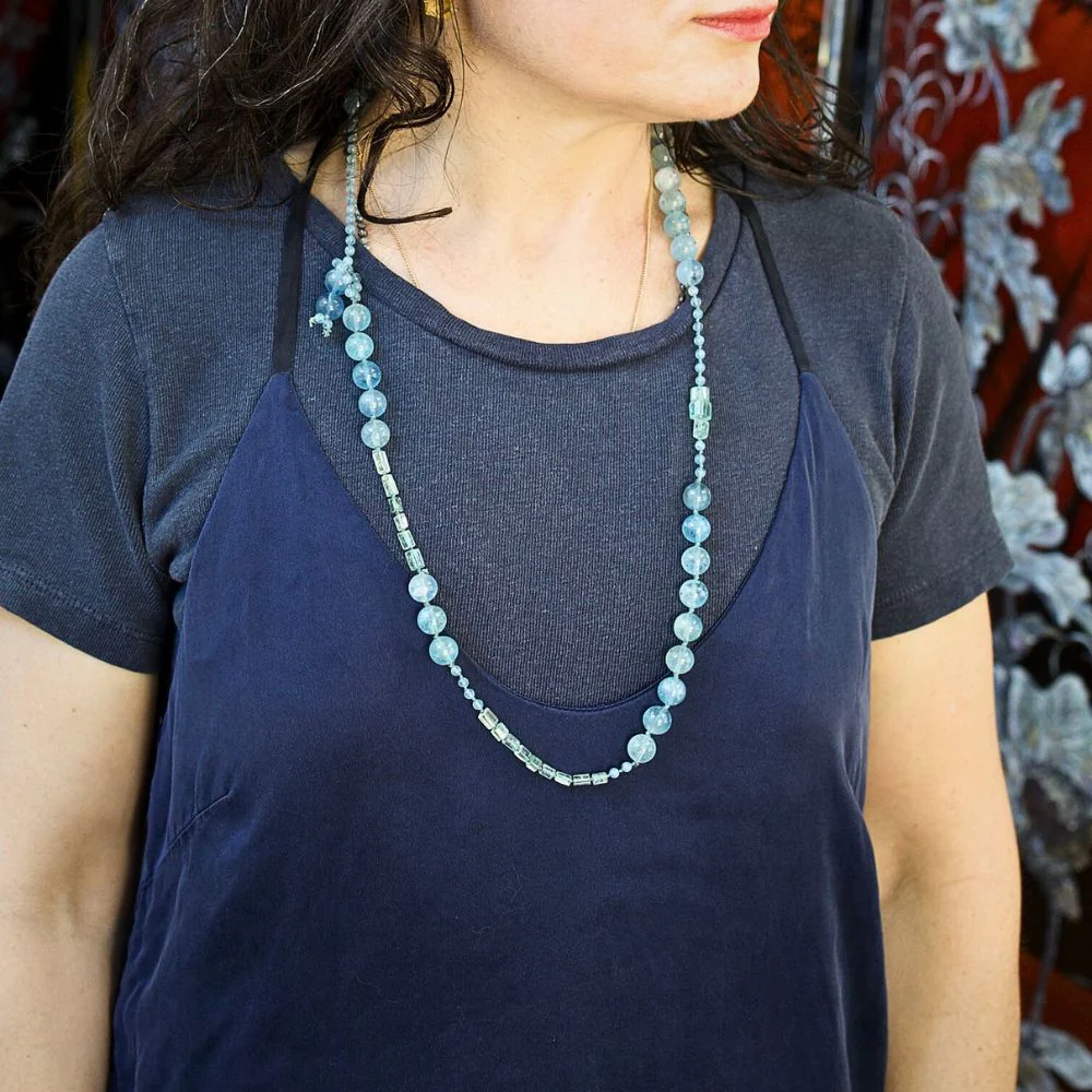Aquamarine Lariat - Image 3