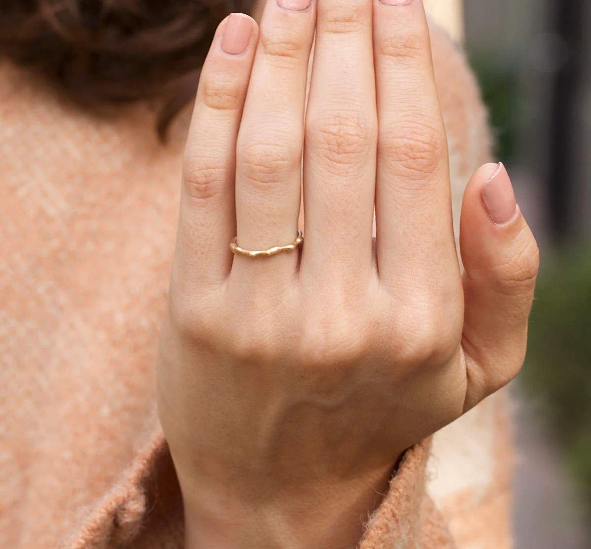 Gold Embedded Band - Image 5