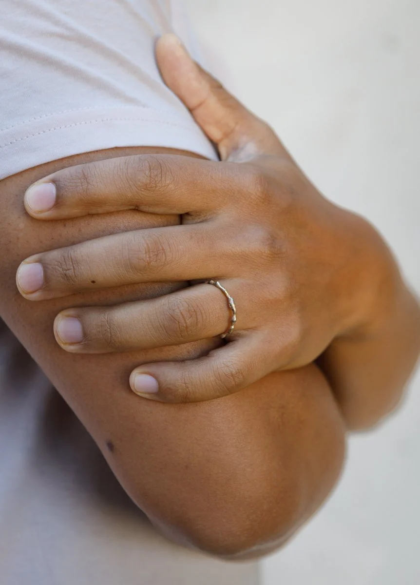 Gold Embedded Band - Image 6